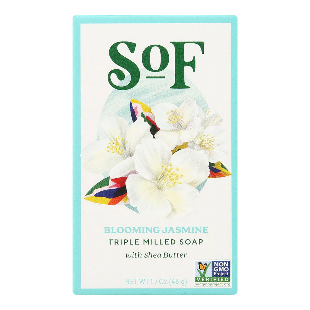 South of France Blooming Jasmine Triple Milled Bar Soap, 1.7 Oz